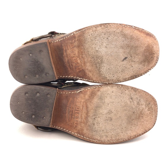 Bed Stu Triad Blue Leather Mule Clogs 8 - Picture 7 of 14